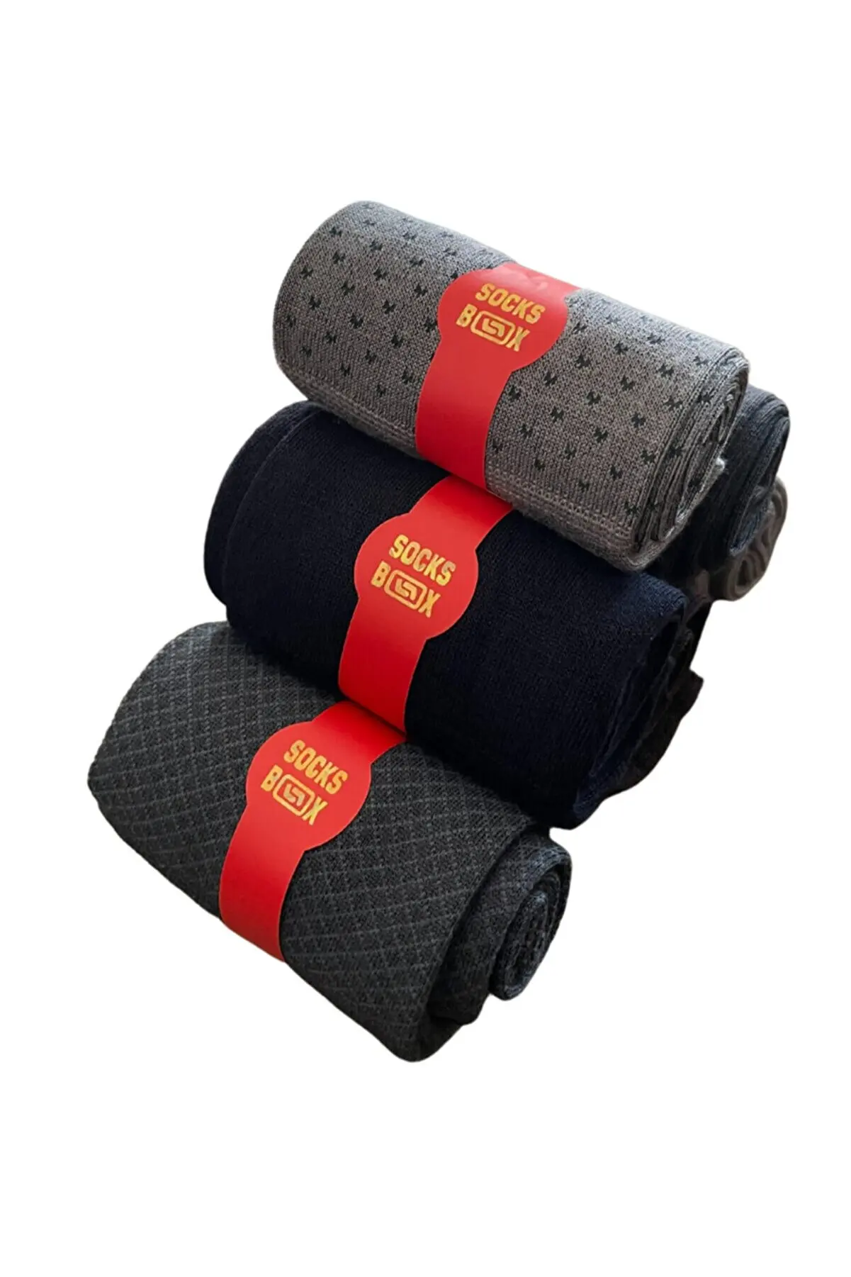 6 Pairs Premium Bamboo Seamless 4 Seasons Socks with Unisex Gift Box