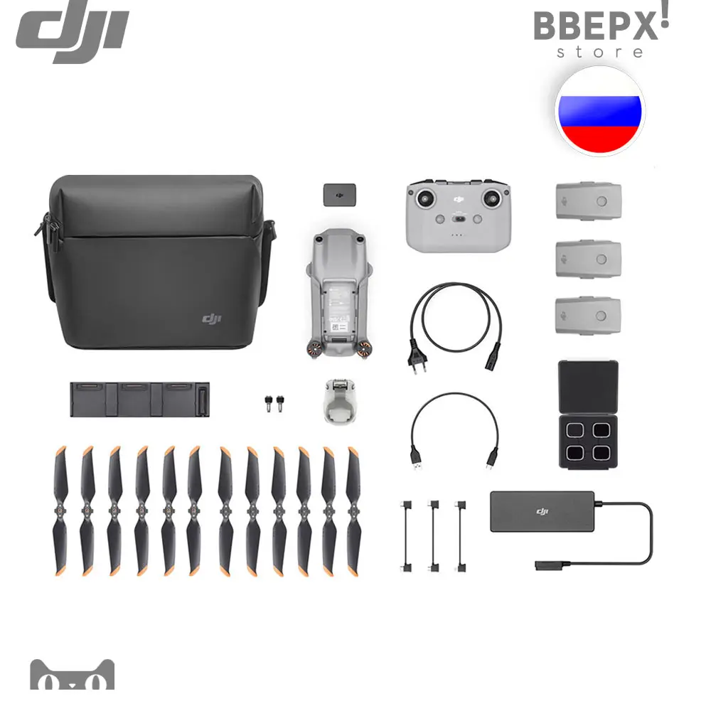 Квадрокоптер DJI Mavic Air 2S - Fly More Combo Комплект Коптер Дрон ...