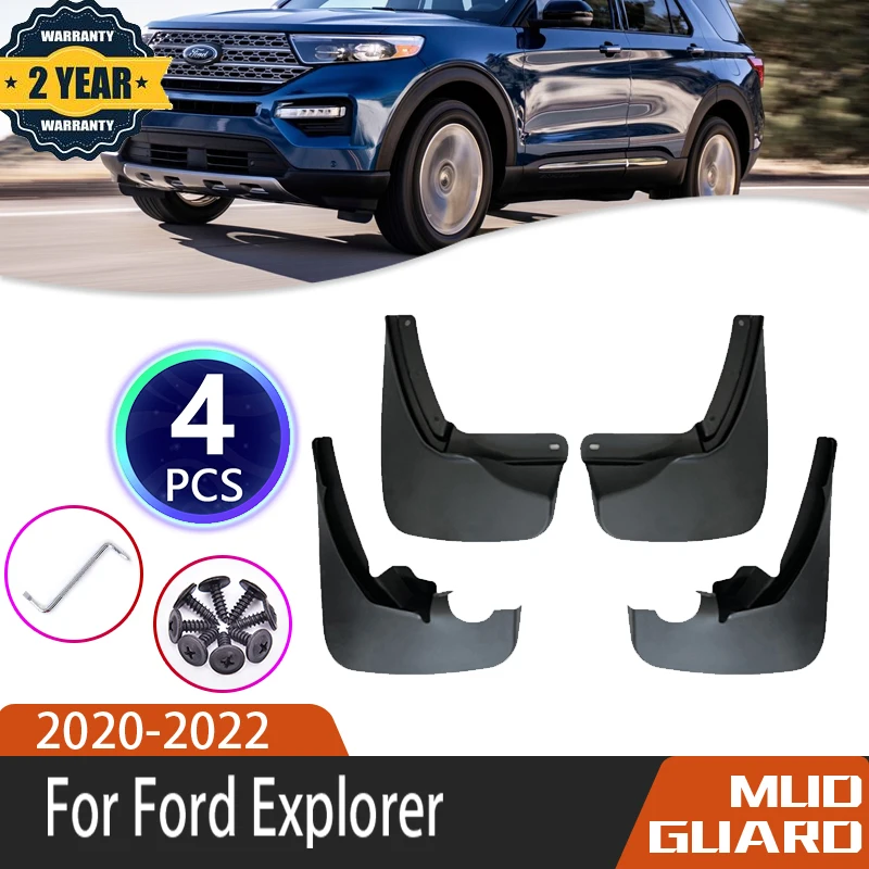 

4 шт./комплект, Автомобильные Брызговики для Ford Explorer U625 2020 2021 2022
