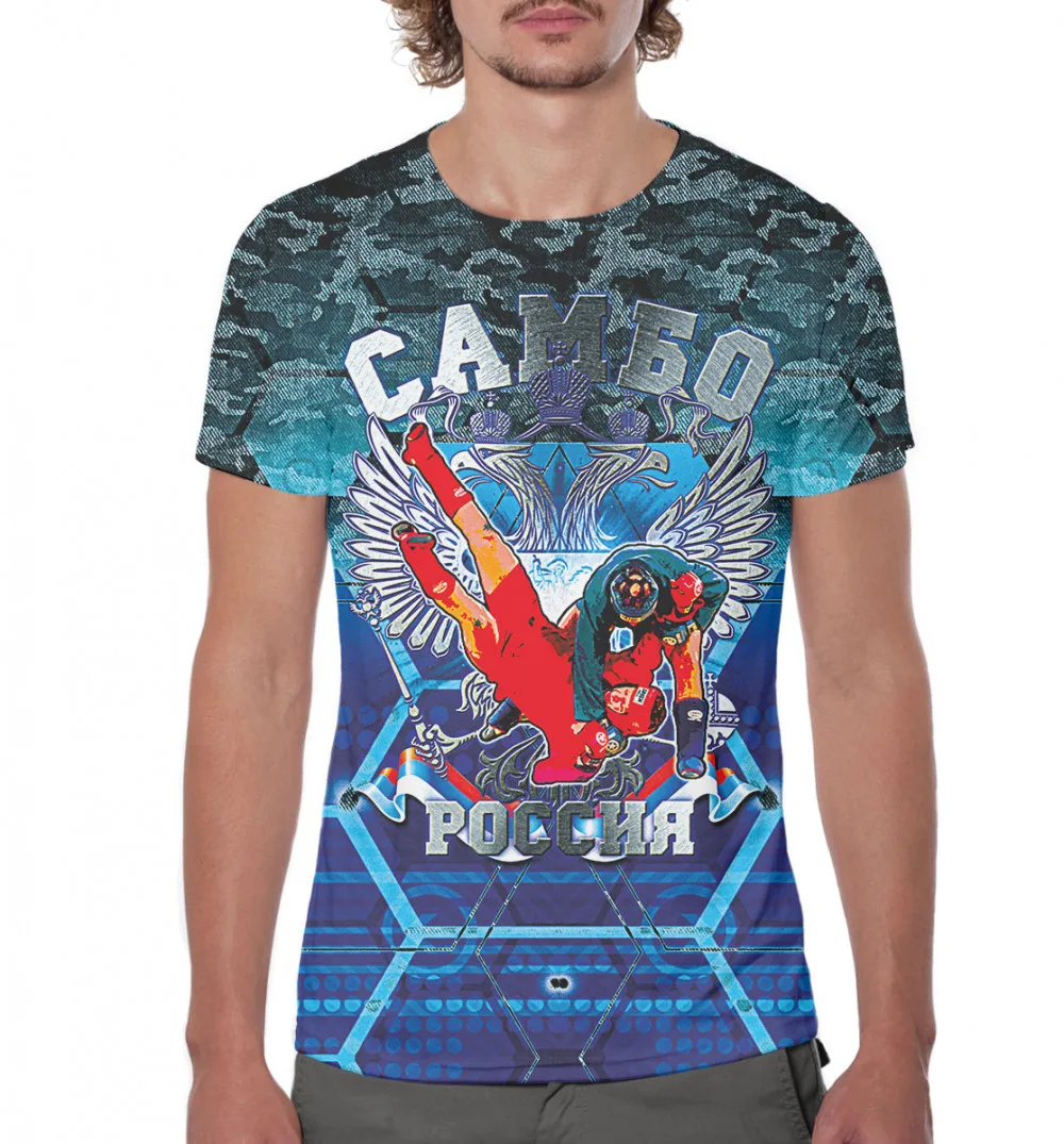 Мужская футболка Самбо