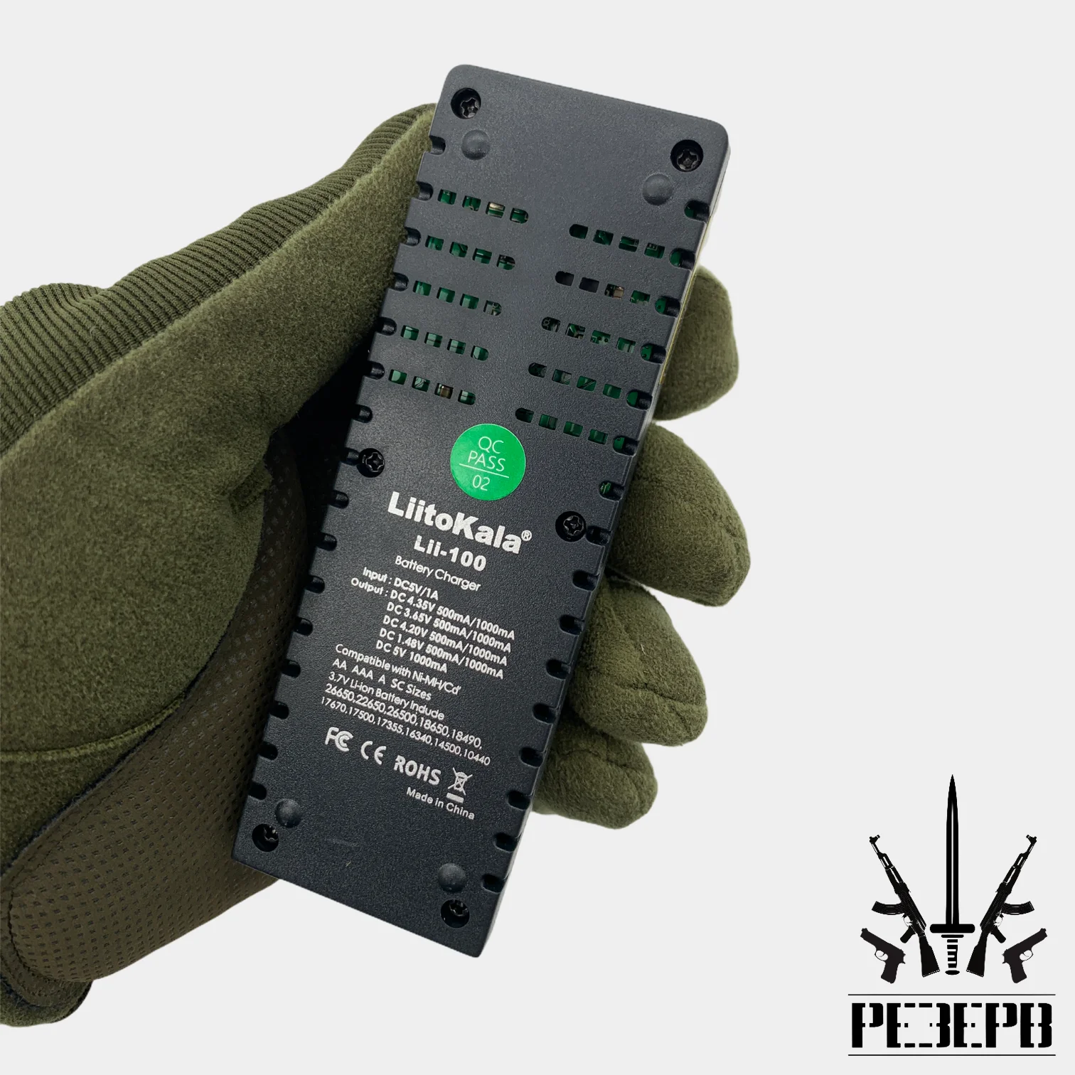 Зарядное устройство LiitoKala Lii-100 для аккумуляторов зарядник Liito Kala Lii 100 на