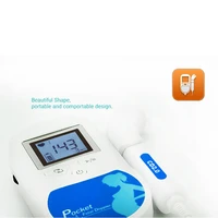 contec sonolinea baby sound c doppler fetal heart rate monitor home pregnancy heart rate detector lcd display 3 0 mhz blue