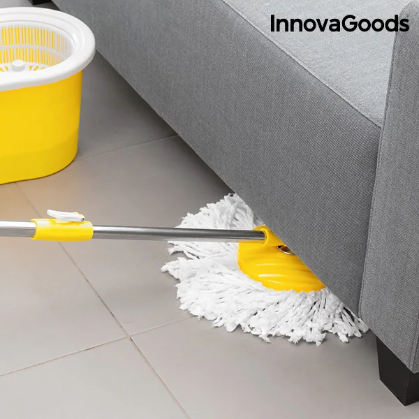 InnovaGoods Double-Action Spinning Mop with Bucket | Бытовая техника