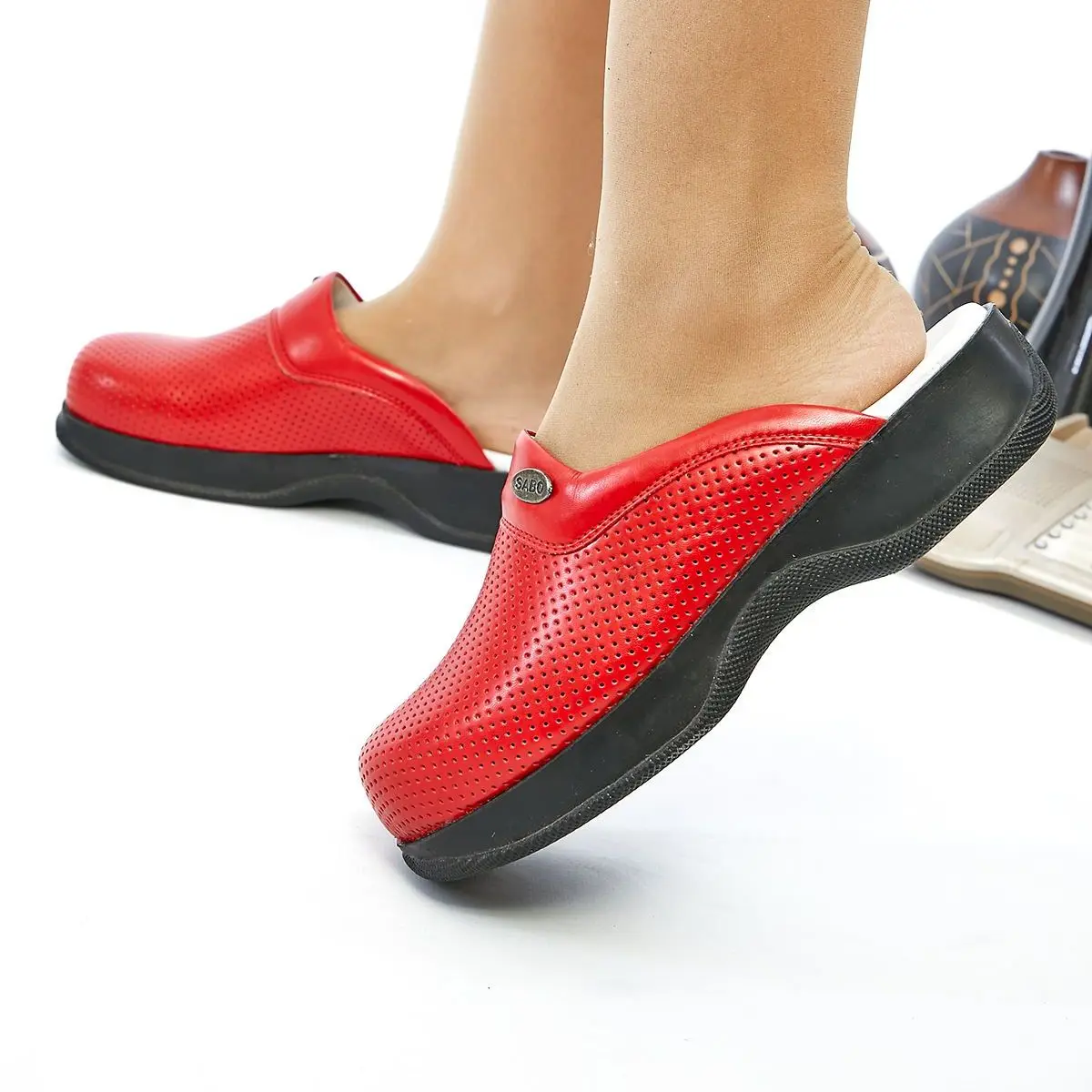 

Belissa Red WSS Orthopedic 2021 New Slippers Platform Comfortable Comfort Nurse Doctor Hospital Orthopedic Women Shoes Fashion Design Walking Comfy Soft Breathable