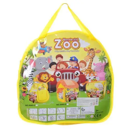 Уличная детская палатка вигвам в сумке складная и легкая манеж | Игрушки хобби