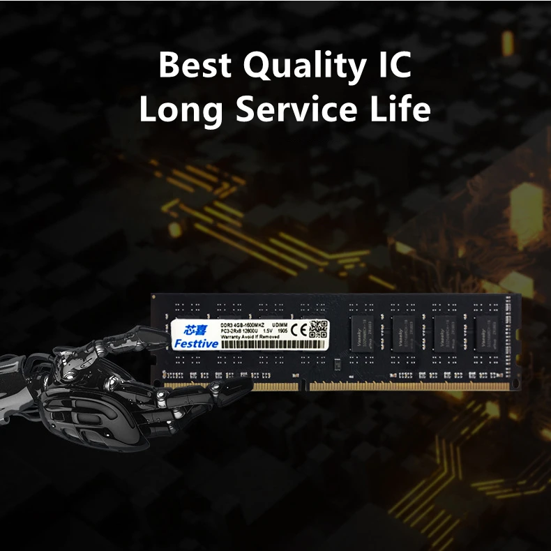 Лучшая оперативная память DDR3 4 ГБ 8 2 Гб 1333 1600 МГц DDR3L ОЗУ Памяти / DDR 3 для ПК Destkop