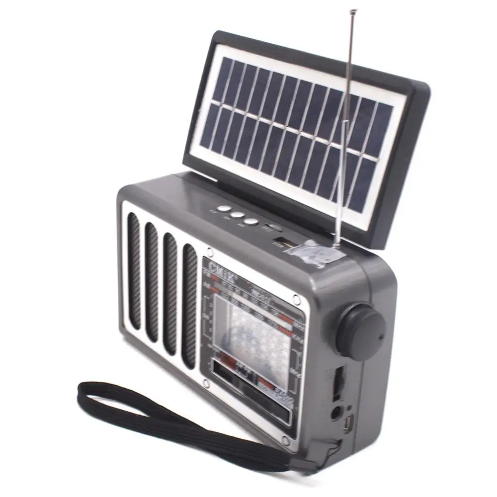 Radio receiver cmik mk-617 (Bluetooth \ USB microSD lantern solar battery) | Электроника