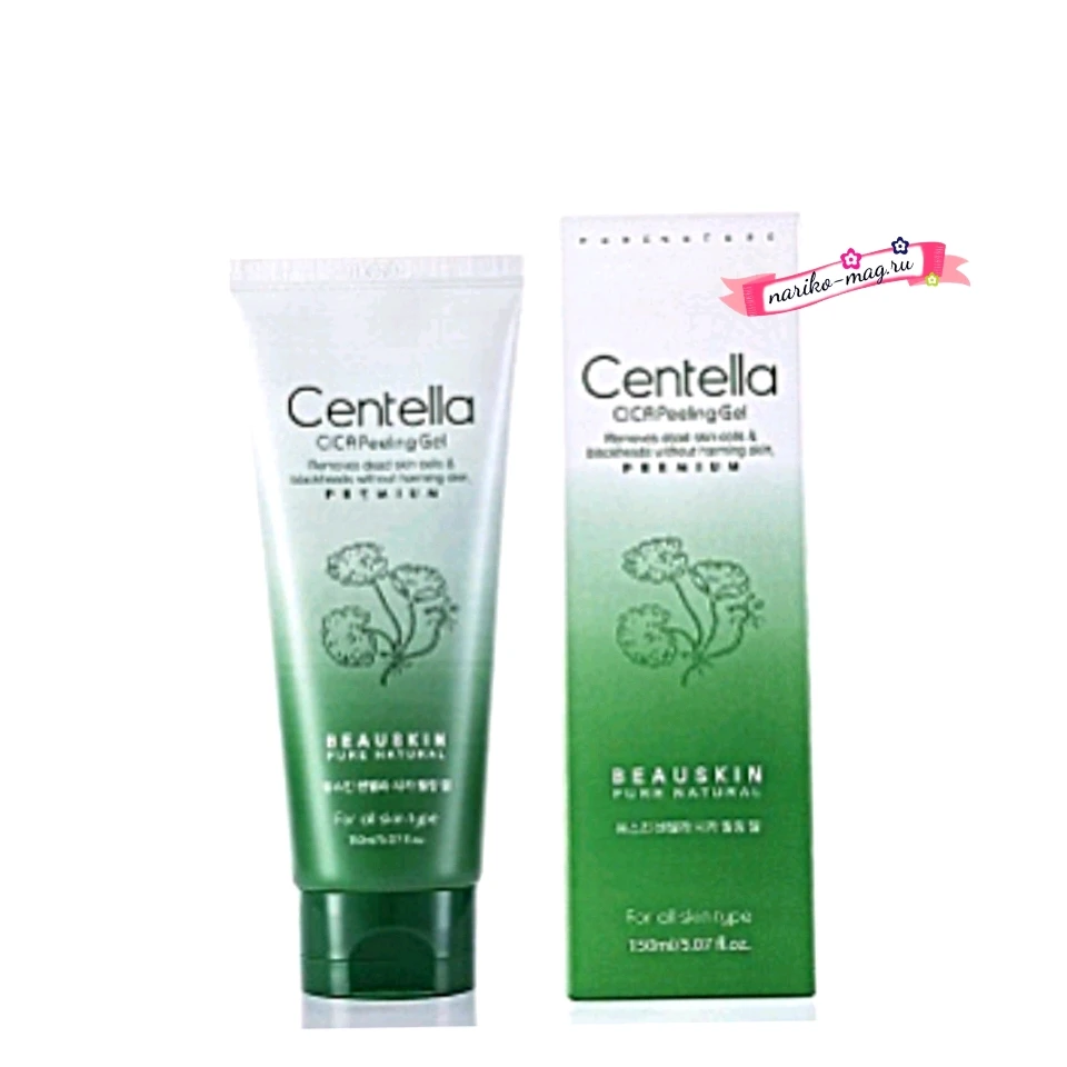 Пилинг-гель для лица с экстрактом центеллы BEAUSKIN Centella CICA Peeling Gel 150 мл. |
