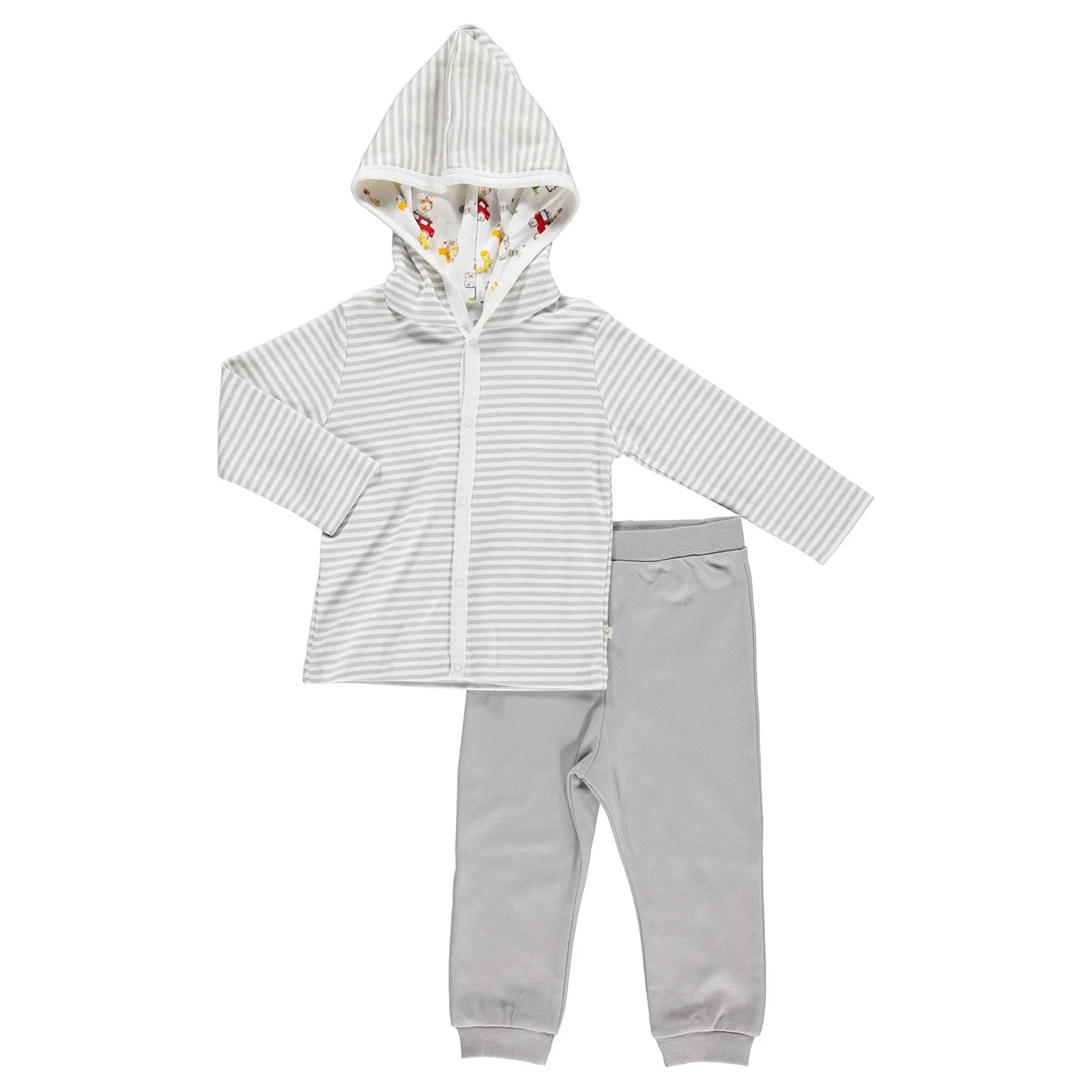 Ebebek For My Baby/толстовка с капюшоном и рисунком счастливых животных кардиган брюки