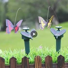 Солнесветильник энергия бабочка птица Газон Орнамент водонепроницаемый Подсолнух двор свет дорожка s Открытый сад украшения Аксессуары