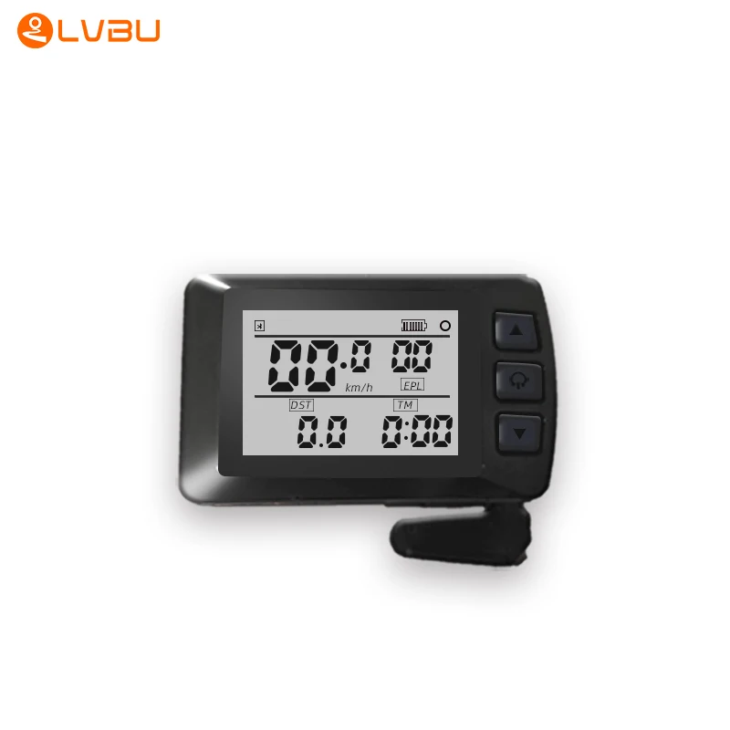 

Lvbu Electric Bicycle Computer BTC02 Wireless Display Digital For Ebike Programmable Conversion Kit
