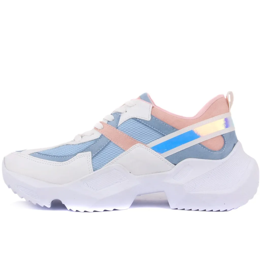 Pierre Cardin-женские кроссовки белого и синего цвета | Обувь