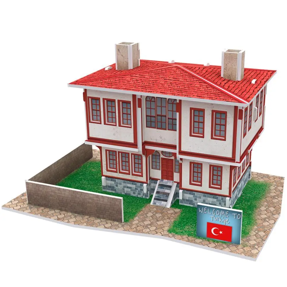 

Кубический веселый Тюрк Halk Evi 1 3D пазл