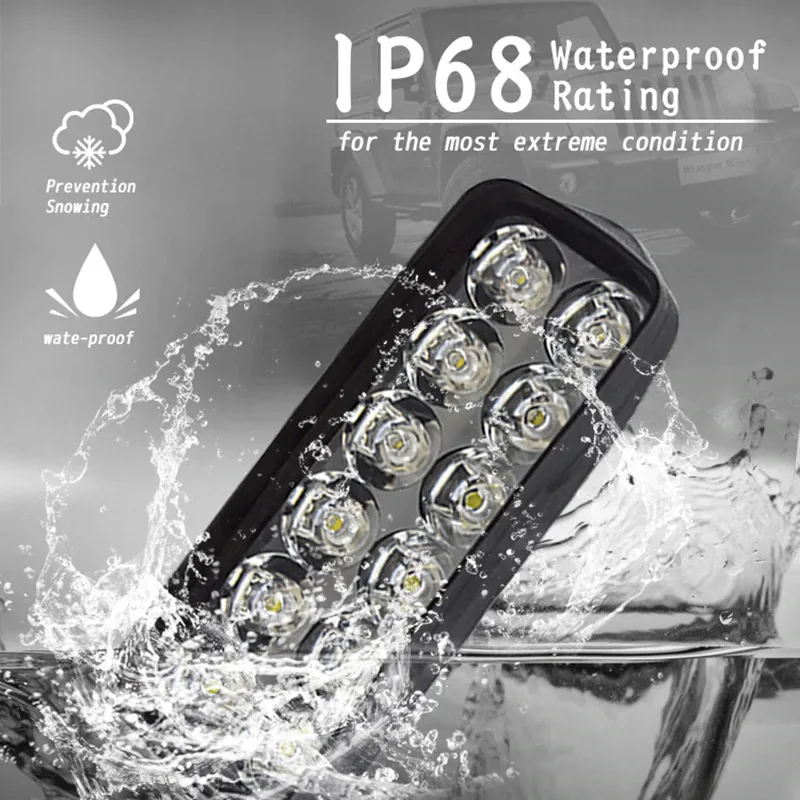 Автомобильные Водонепроницаемые фары в сборе 8/12/16SMD для мотоциклов