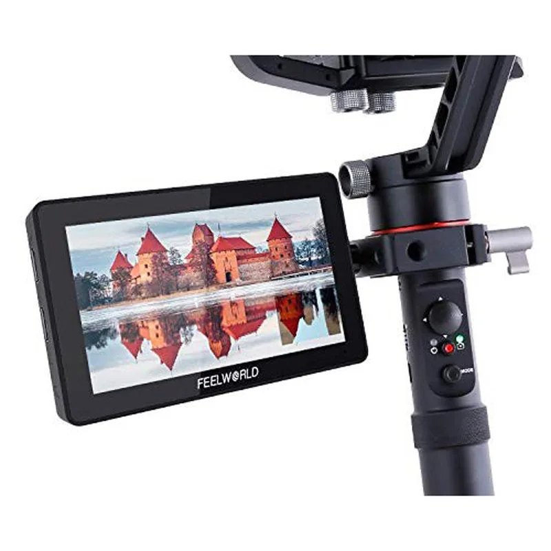 Монитор для цифровой зеркальной камеры FEELWORLD F6 Plus 5 дюйма сенсорный экран 3D LUT