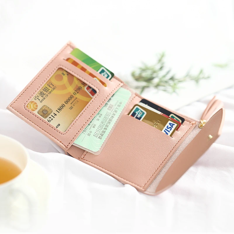 LTBOOS новый кошелек для женщин короткий стиль небольшой свежий и тонкий милый мини