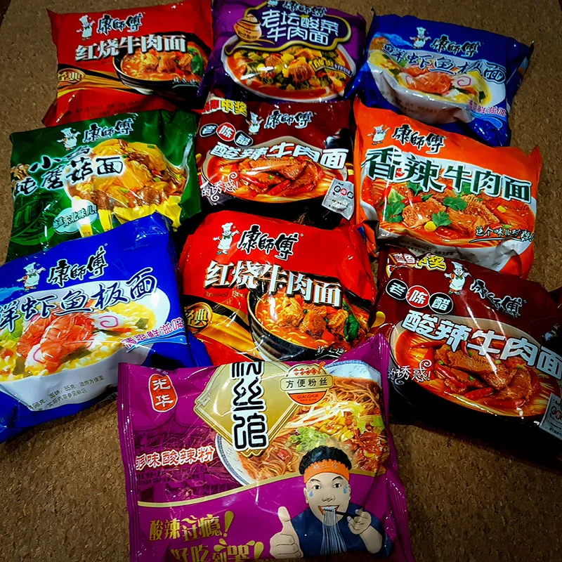 Китайская лапша быстрого приготовления Мастер Конг (Kong Shifu) Ramen ...