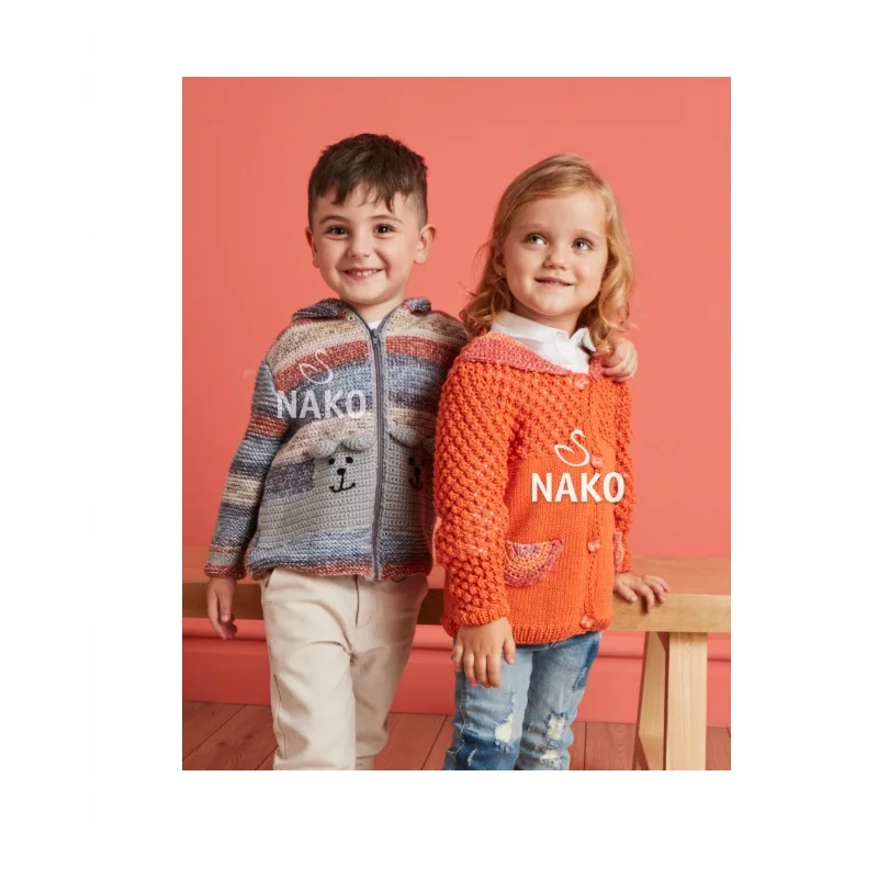 Тканевая пряжа Nako Calico 100гр 245 м % 50 Премиум акрил Хлопок Вязание крючком амигуруми