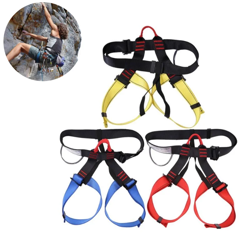 Survival Equipment Harness Aerial Climbing Outdoor Sports Belt Waist Support Half Body Safety | Спорт и развлечения