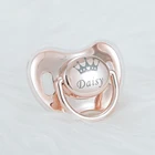 Пустышка MIYOCAR, цвет золотистый, розовый, красный, без бисфенола А