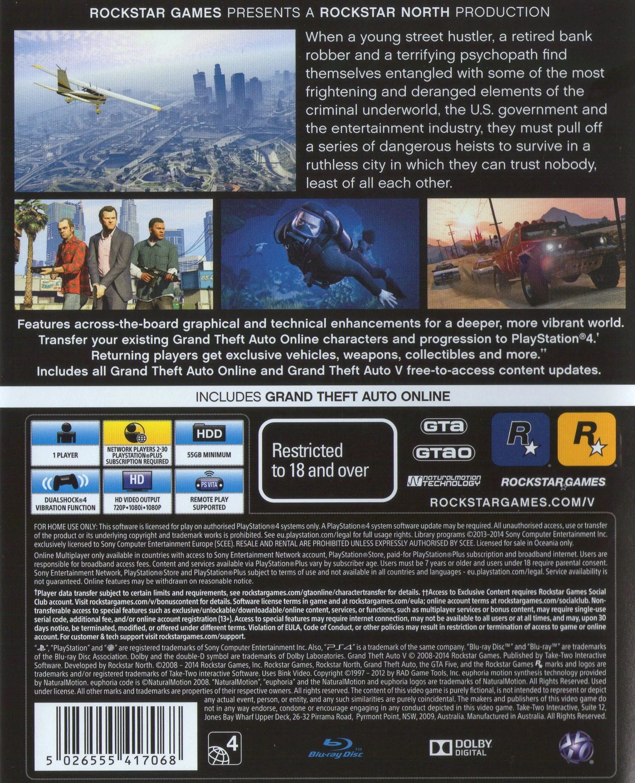 bidden schedel Spaans Gta 5 Premium Edition PS4 Game Gesloten Case Security Strip Snelle  Levering|Spelaanbiedingen| - AliExpress