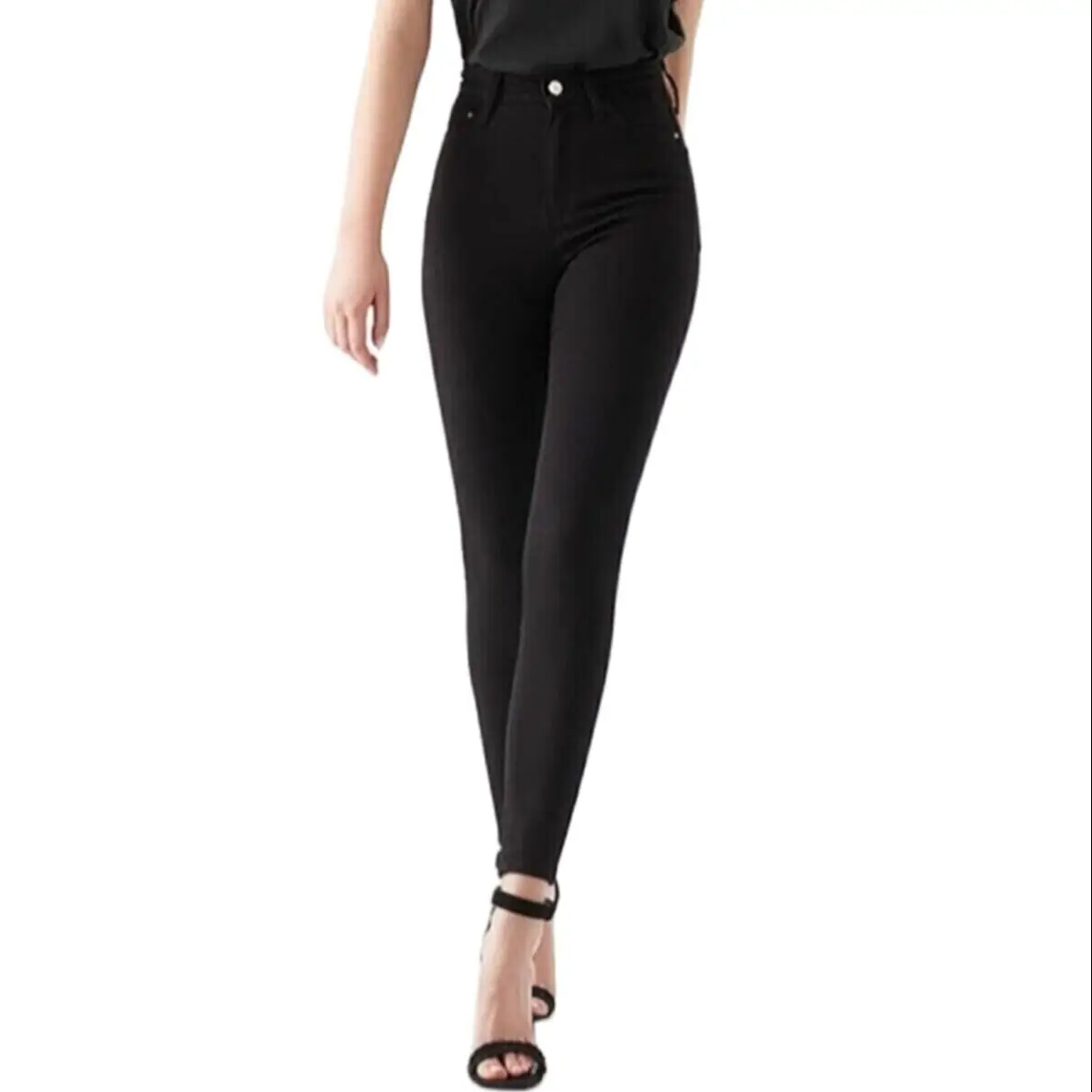

2022 New Model Fashion New Pants Jeans Young Loose Women Women's Jeans High Street Waist Denim Classic Trousers Jeans High loose