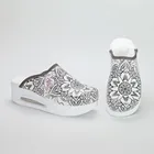 Ортопедические Тапочки Sabo, подушка безопасности, новинка 2021, женские повседневные тапочки с узором для медсестер, врачей, больниц, для работы в медицине