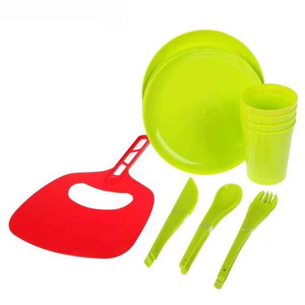 Мини-набор для пикника и барбекю на 4 персоны | Дом сад