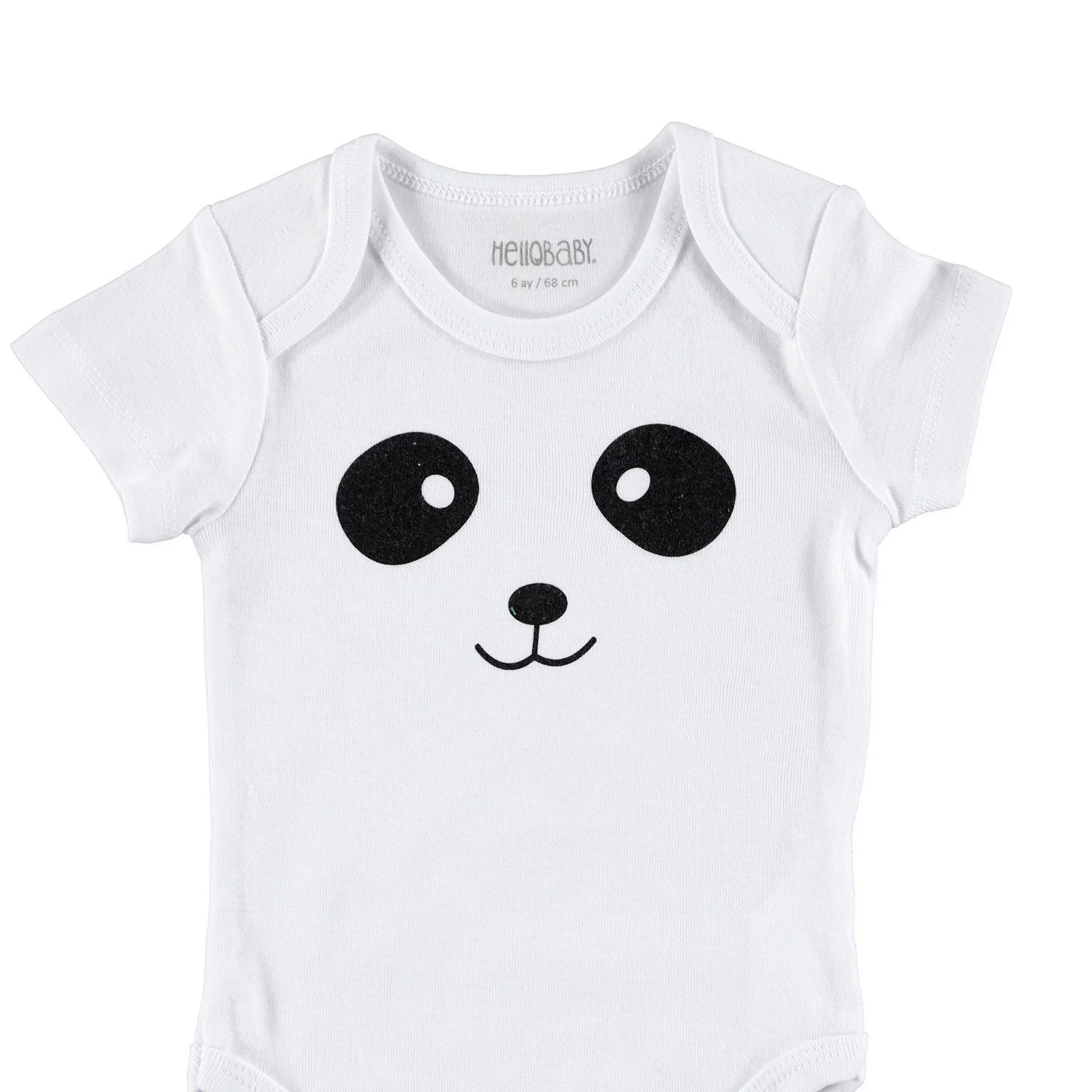Ebebek HelloBaby/боди с короткими рукавами и принтом маленьких животных |