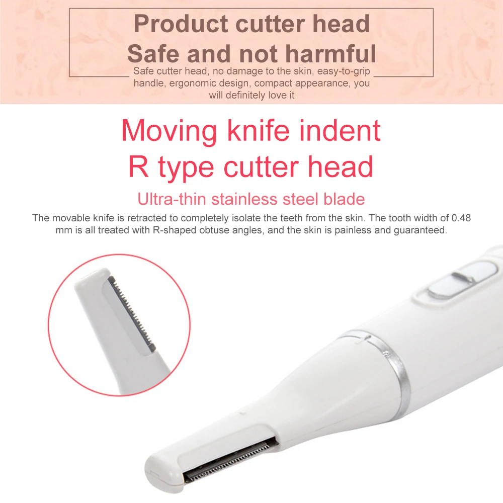 2 в 1 Многофункциональный Резак Электрический триммер для волос носу машинка
