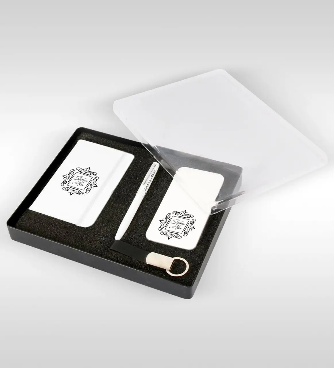 

Personalized Is Power Bank Pen Keychain VIP Gift Set-5