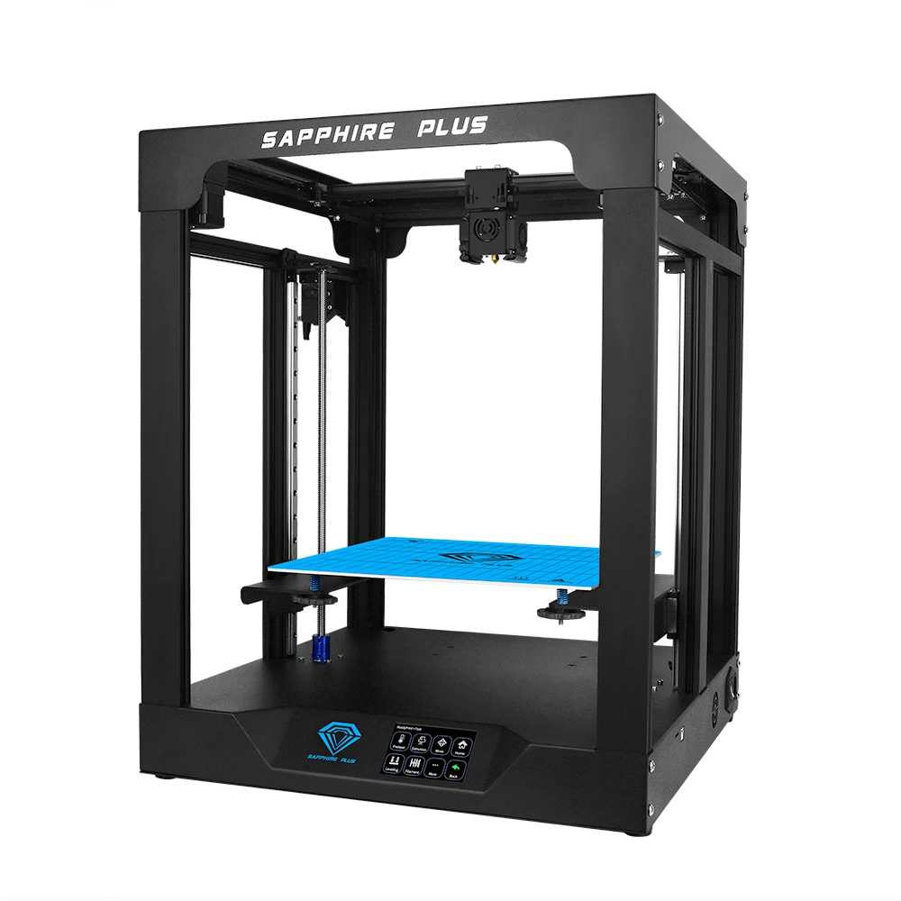 Twotrees 3D Printer Sapphire Plus 300*300*350mm Printing Size Dual Drive BMG Extruder XY Axis Linear Guide Mute drive TMC2208