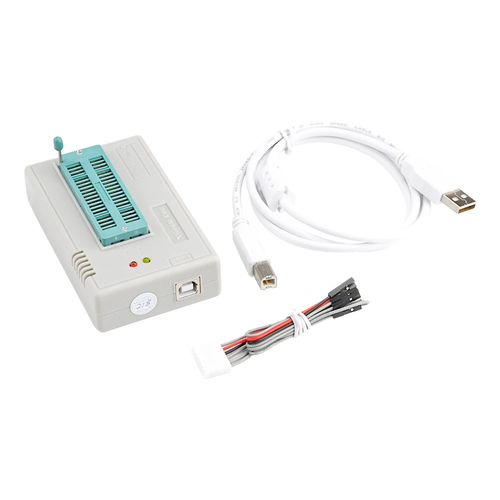 Программатор TL866II Plus EEPROM PIC AVR TL866A TL866CS USB универсальный BIOS NAND программатор 24 93 25 mcu