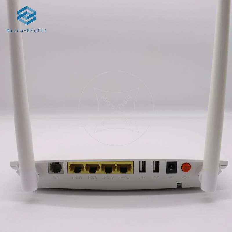 5 шт./лот GM620 Gpon ONT ONU 1GE + 3FE 1POTS 2USB 2 4G/5G WIFI AC двухдиапазонный оптоволоконный
