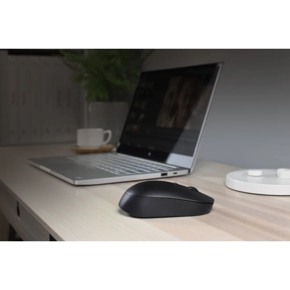 Мышь Xiaomi Mi Dual Mode Wireless Mouse Silent Edition Receiver Black \ Bluetooth WXSMSBMW02 тихая два режима