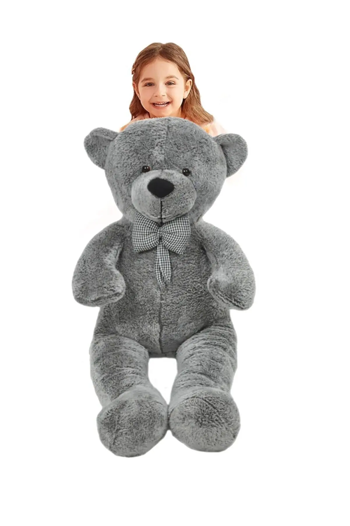 Игрушки MCastle Gos милый галстук-бабочка подарок плюшевый медведь 80 см большой