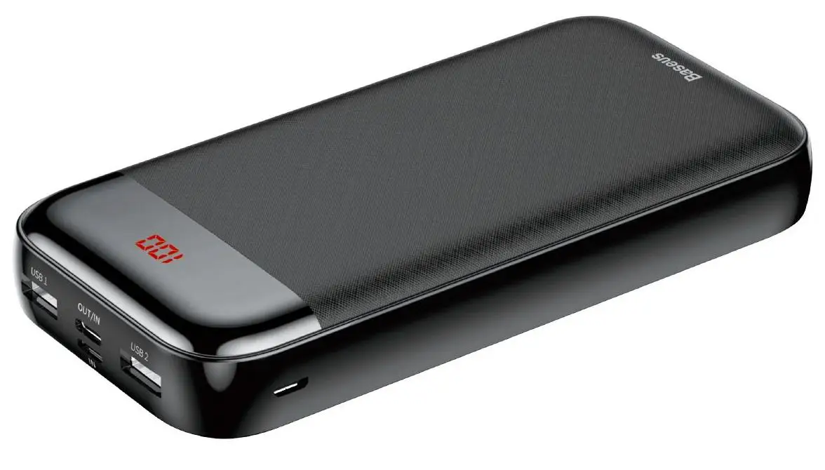 Внешний аккумулятор Baseus Mini Cu Digital Display Power Bank 20000 mAh PPAL-CKU01 (Black) | Мобильные телефоны и