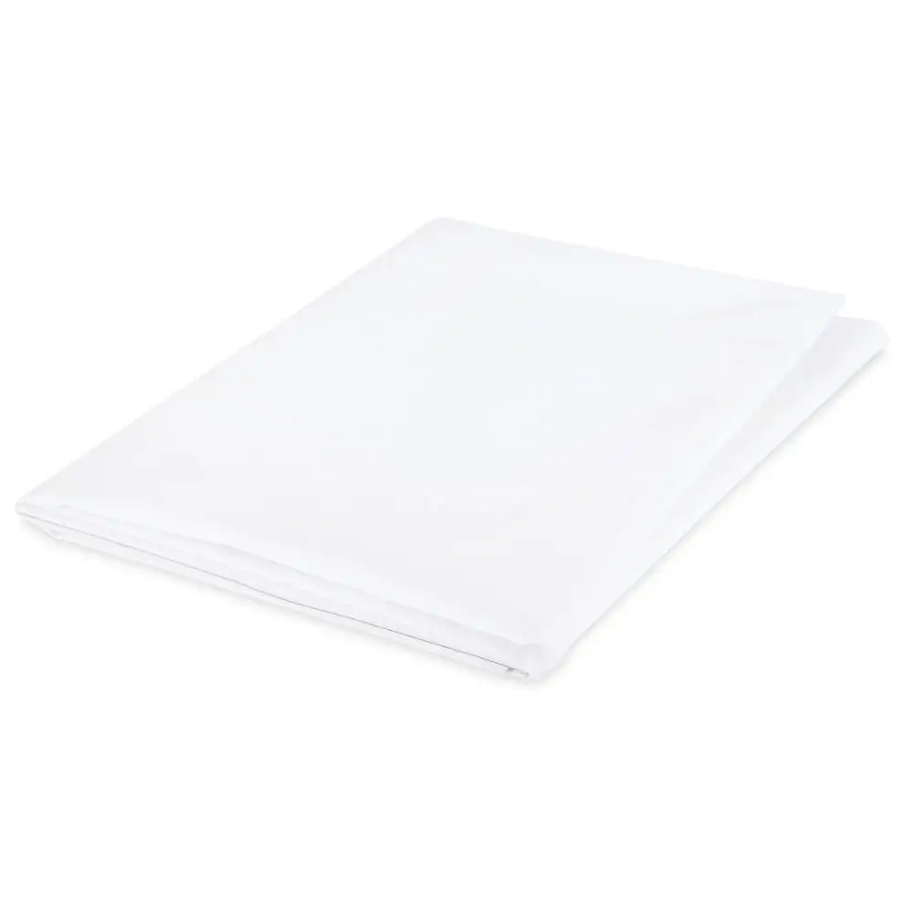 Простыня хлопковая белая &quotВелес&quot или набор (простыня + наволочка) для кровати