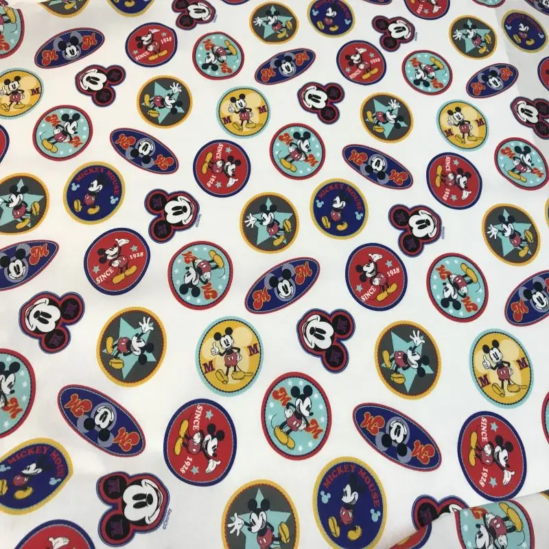Telas de algodon telas DISNEY MICKEY MOUSE PARCHES popelina algodón 100% Infantil TEXTIL PERTEX | Дом и сад