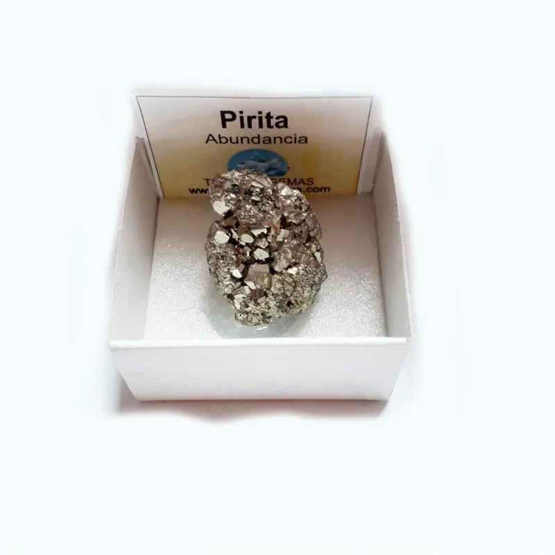 Пиритовая природная Искра Перу для богатства природных камней и минералов