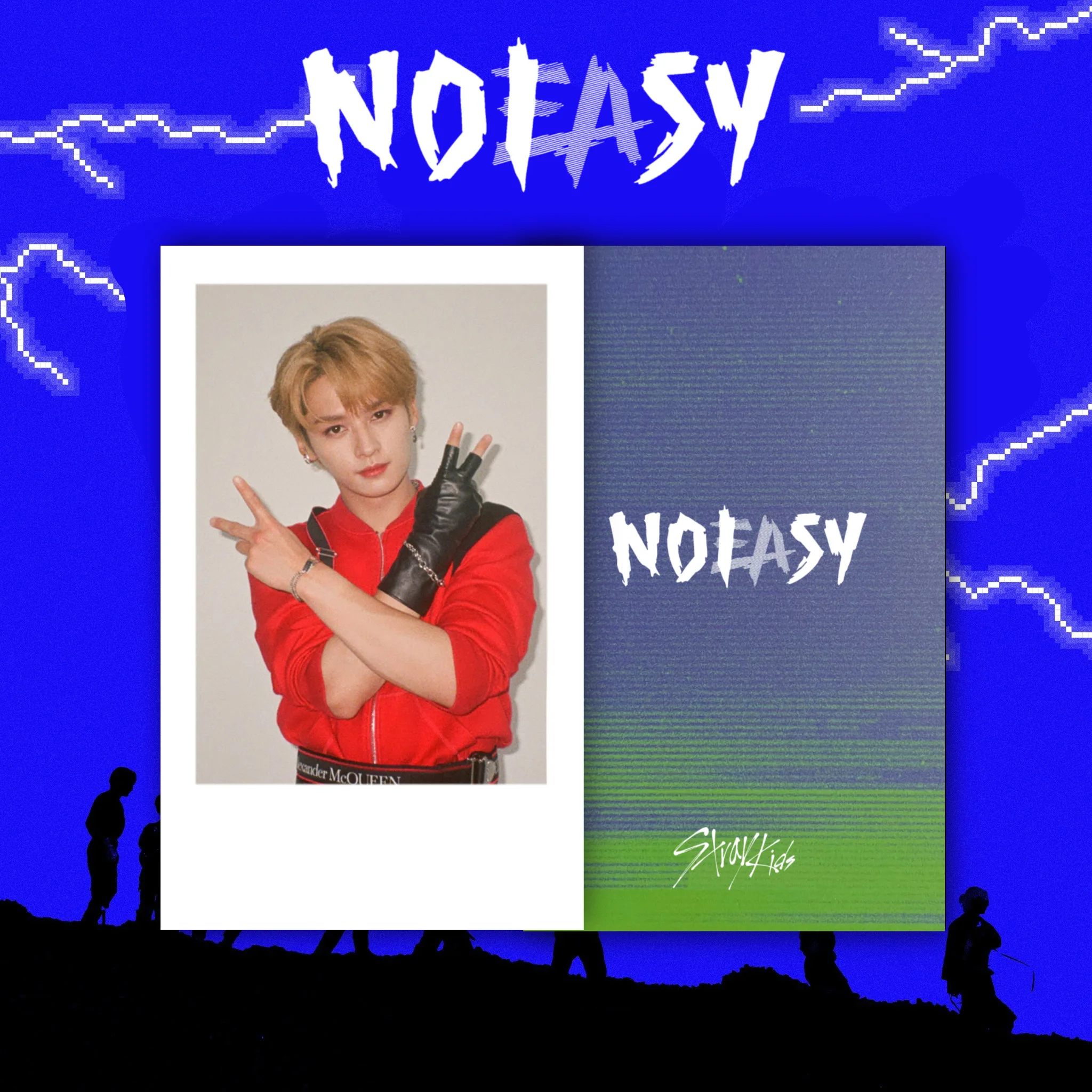 8 шт/комплект Карты полароид STRAY KIDS NOEASY для коллекции on.