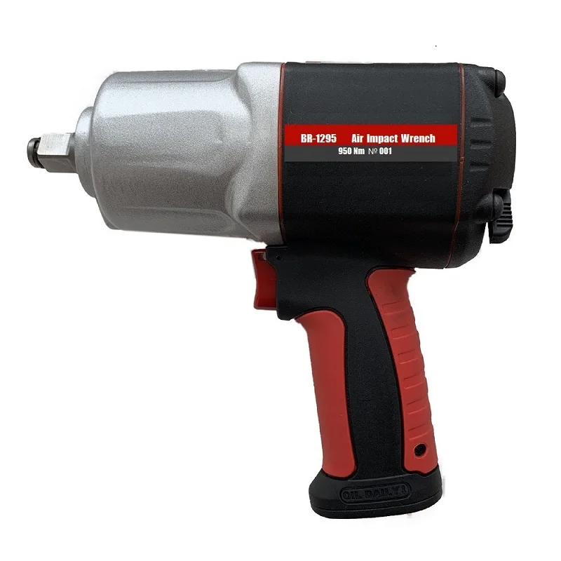 Гайковерт пневматический 1/2 дюйма 950 Nm BYAROSS BR-1295K (композитный) air impact wrench Мощный и