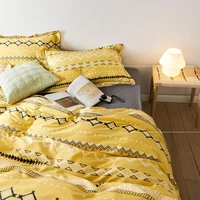 2020 pure cotton twin bedding set bed linen cotton duvet cover home textile queen size bedding set luxury bed cover set 4pcs