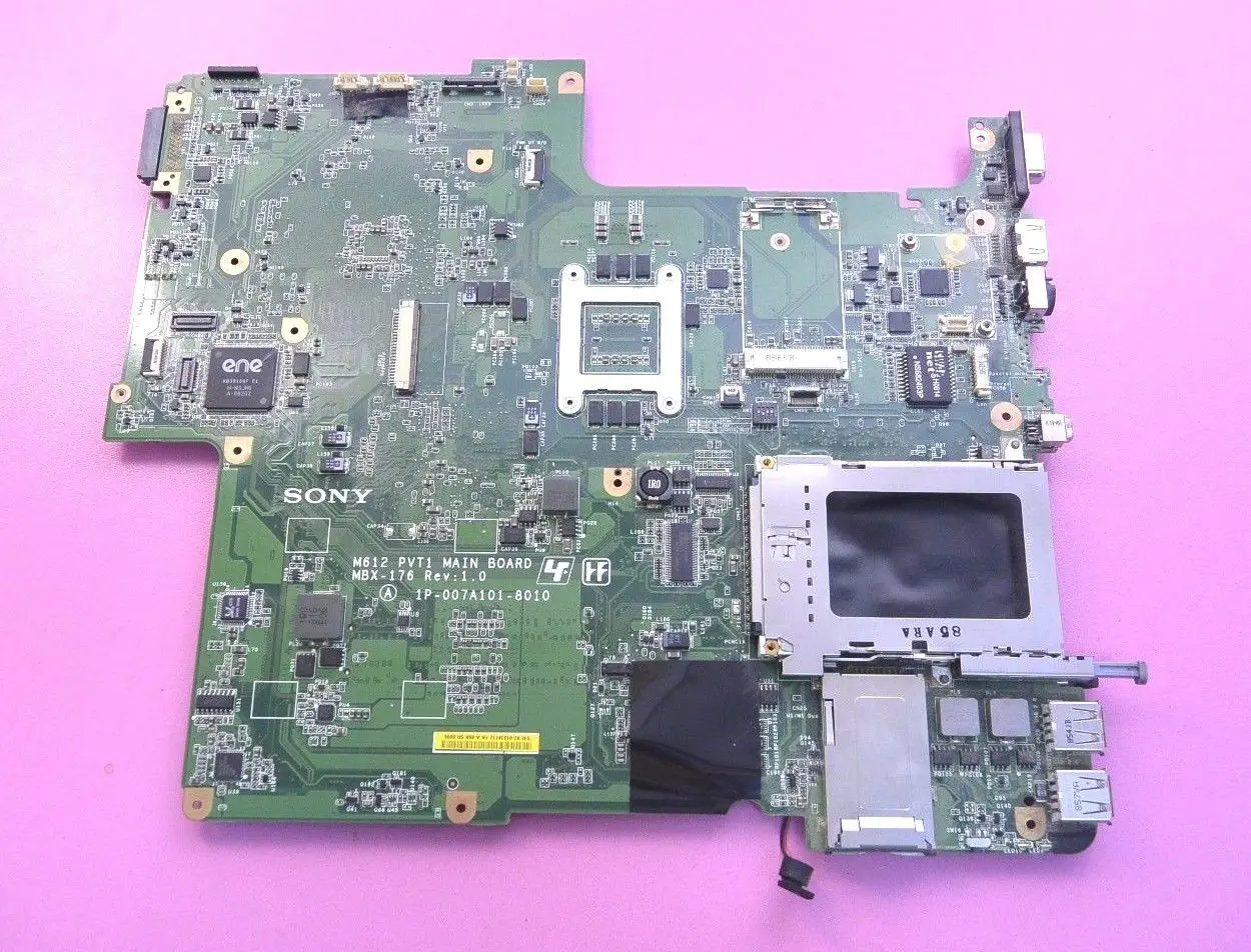 Sony Vaio PCG-8112P VGN-AR71ZRU VGN-AR-Серии Motherboard нерабочая Материнская плата на запчасти M |
