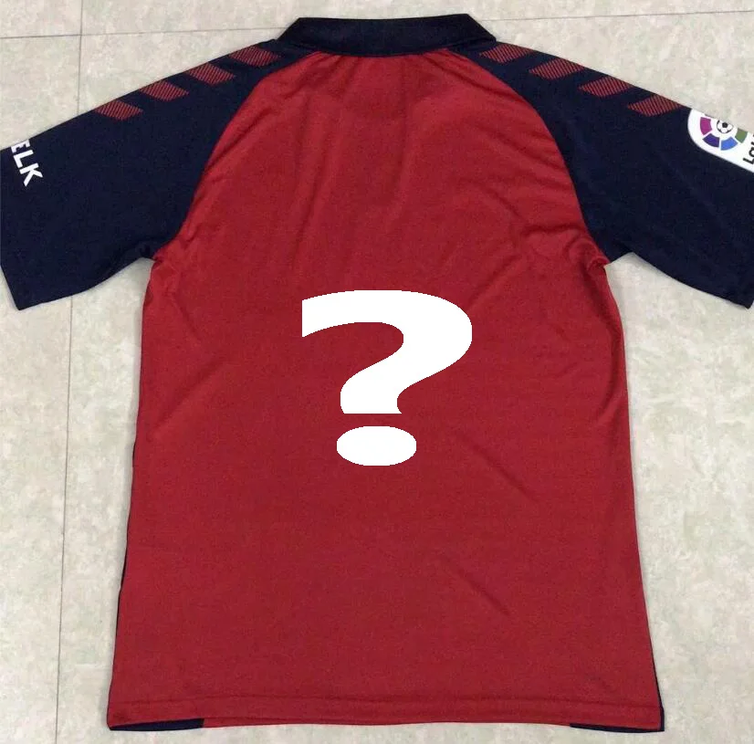 Для Osasuna домашняя трикотажная футболка 19 20 Высочайшее тайское качество Osasuna Повседневная футболка - Цвет: Коричневый