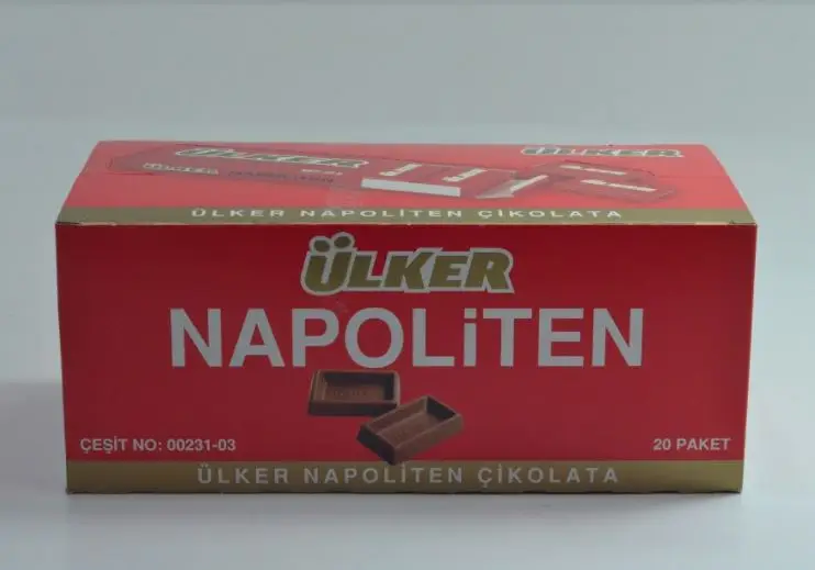 Молочный шоколад Ülker Napoliten 33 г (20 штук) вкусный шоколадный смайлик от AliExpress RU&CIS NEW