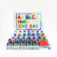 montessori toys alphabet english learning magnetic letters and numbers spelling game educational early education toys for kids