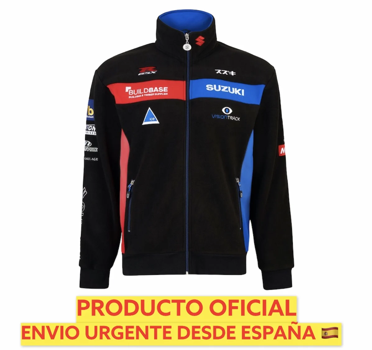 SUZUKI BUILDBASE толстовка с группой jacket official 2021 MOTOGP SUPERBIKE WORLDSBK Оригинальный