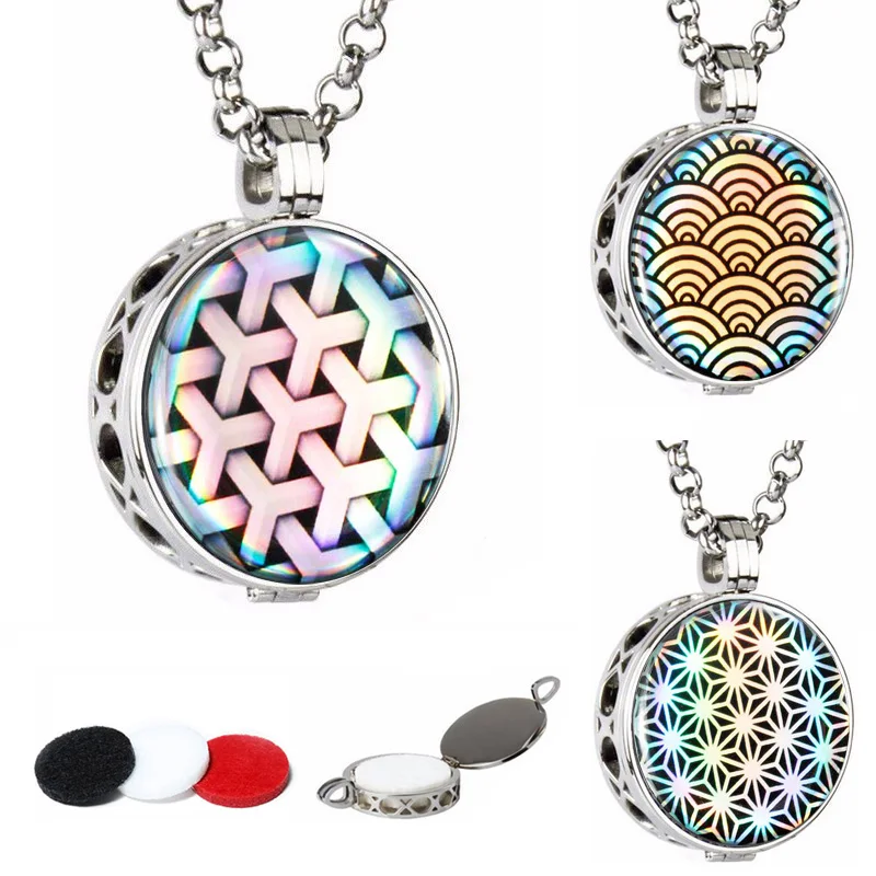 Магнитный парфюмерный распылитель эфирного масла TOBOSEN ожерелье из нержавеющей