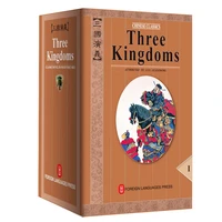 4 bookspack english version chinese classic the full set of the romance of three kingdoms sanguo story novel libros livros